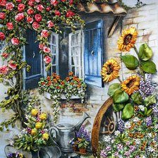 Схема вышивки «jardin 5»