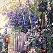 Схема вышивки «jardin 3»