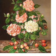 Схема вышивки «Серия "Букет". Розы»