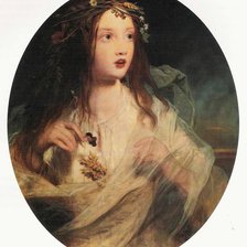 Схема вышивки «James Sant. Офелия»