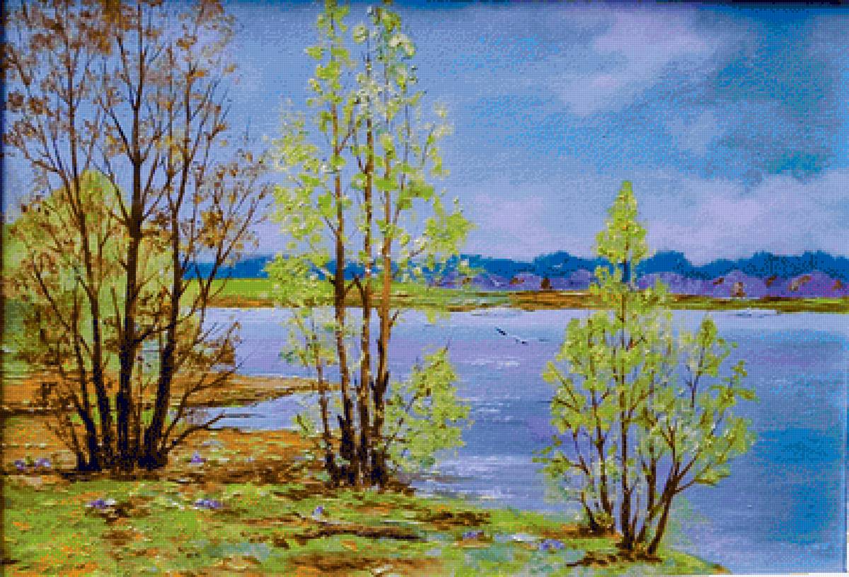 Volzhskaya Duct. - landscapes.scenarys. - предпросмотр