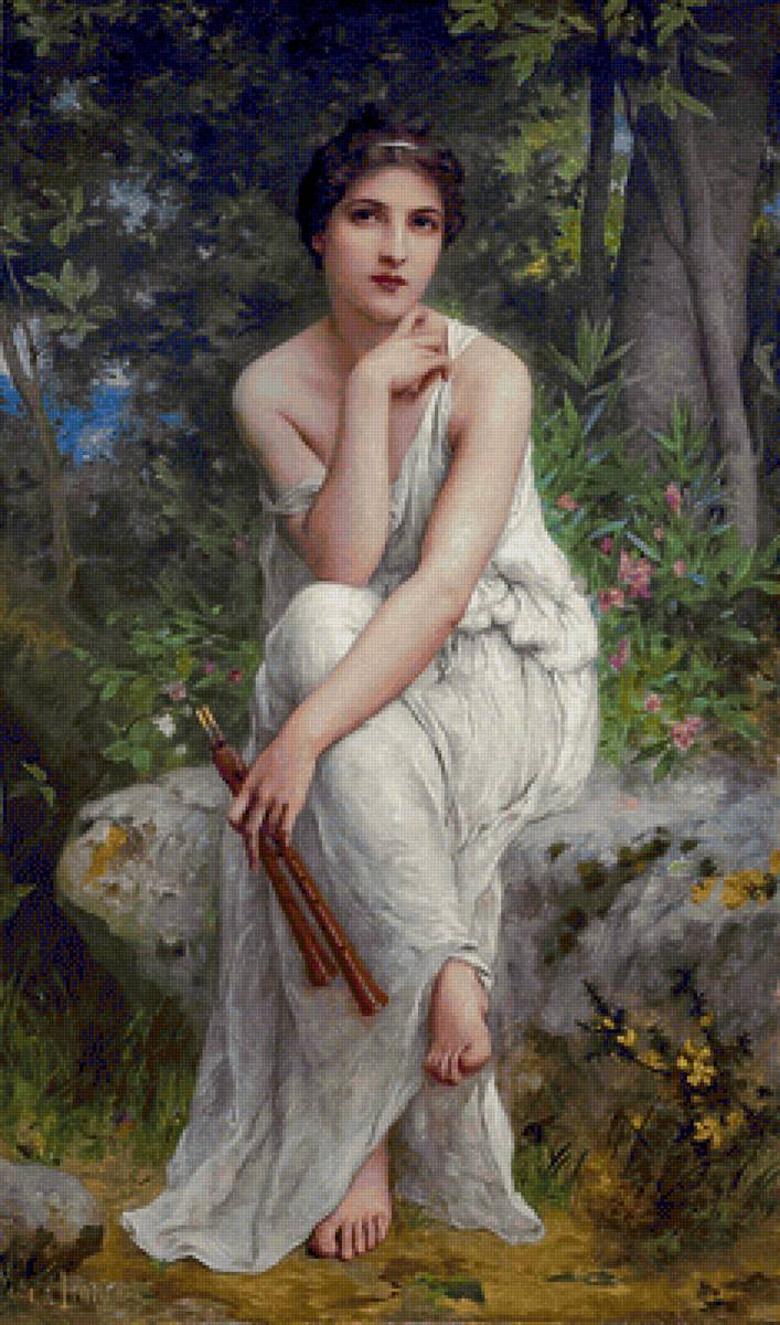 The Flute Player. - charles amable lenoir painter.ladies. - предпросмотр