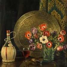 Схема вышивки «Натюрморт. Герберт Дэвис Рихтер»