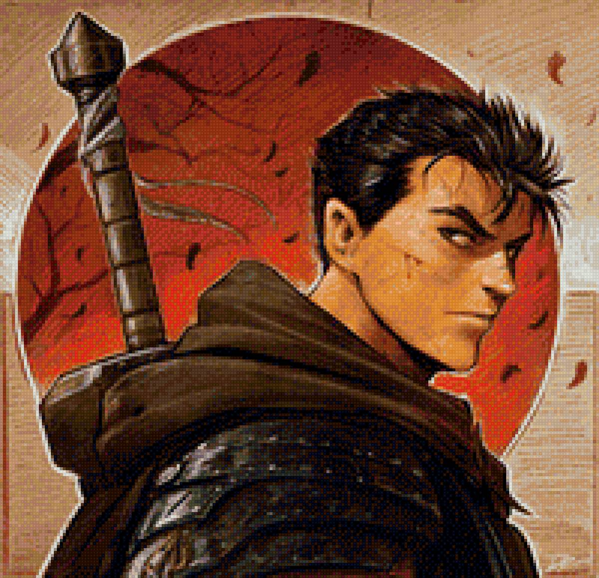 Гатс - аниме, берсерк - предпросмотр