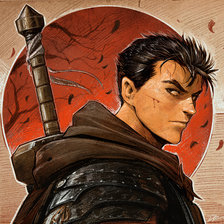 Схема вышивки «Гатс»