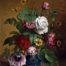 Схема вышивки «Букет. Franz Xaver Petter»