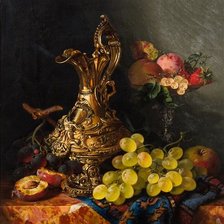 Схема вышивки «Натюрморт с кувшином. Edward Ladell»