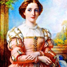 Схема вышивки «Томас Фрэнсис Дикси. Беатриче»