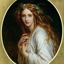 Схема вышивки «Томас Френсис Дикси. Офелия»