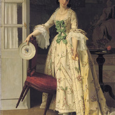 Схема вышивки «Joseph Caraud. Утро»