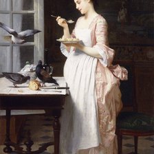 Joseph Caraud. Завтрак