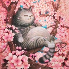 Схема вышивки «Meo heo»