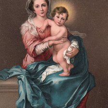 Схема вышивки «madre con niño 2»