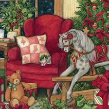 Схема вышивки «sala de estar»