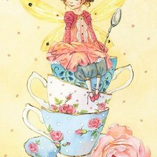 Схема вышивки «Cô tiên»