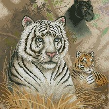 Схема вышивки «лесные звери»