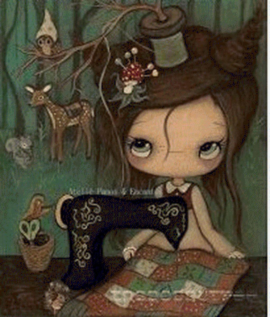 NIÑA COSTURERA - предпросмотр