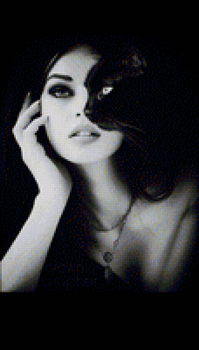 ДЕВУШКА С КОШКОЙ - кошка, лицо, девушка - предпросмотр