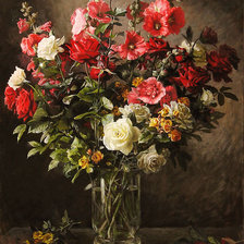 Схема вышивки «букет»