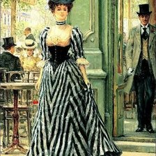 В ресторане. Alan Maley