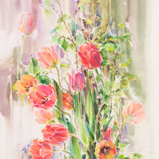 Схема вышивки «maj»