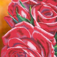 Схема вышивки «розы 3»