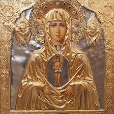 Схема вышивки «богородица»