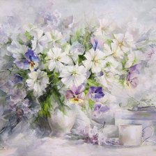 Схема вышивки «букет»