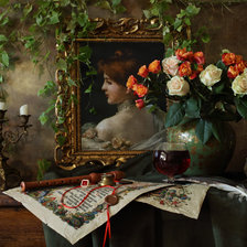 Схема вышивки «натюрморт»