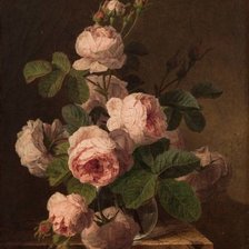 Схема вышивки «розы»