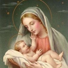 Схема вышивки «Abençoá, Maria,todas,as Mães»