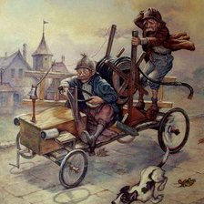 Схема вышивки «bomberos»