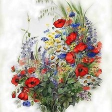 Схема вышивки «букет»