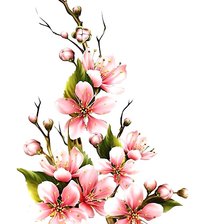 Схема вышивки «цветы»