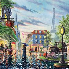 Схема вышивки «Париж»