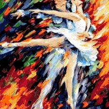 Схема вышивки «Балет»