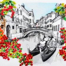 Схема вышивки «Венеция»