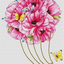 Схема вышивки «Воздушный шар»