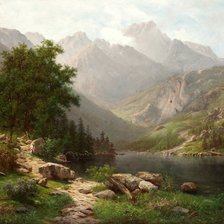 Схема вышивки «Okolice Morskiego Oka»