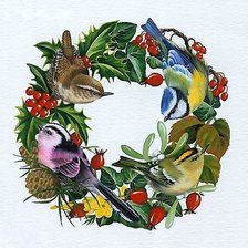 Схема вышивки «венок»