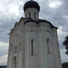 Схема вышивки «Церковь на Нерли»