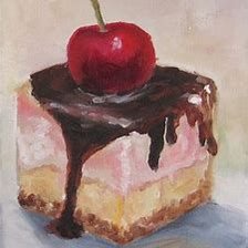 Схема вышивки «ВИШЕНКА НА ТОРТЕ»