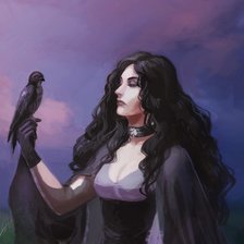 Схема вышивки «Йеннифэр из Венгерберга»