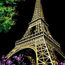 Схема вышивки «Париж»