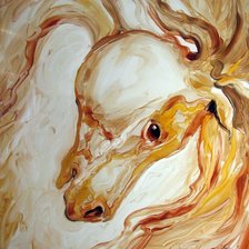 Схема вышивки «бледная лошадь»