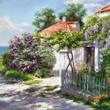 Схема вышивки «Русский Юг. Феодосия.»