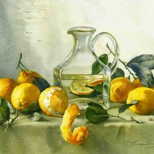 Схема вышивки «limones»