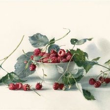 Схема вышивки «frambuesas 4»