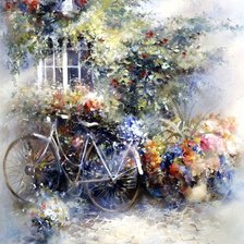 Схема вышивки «Paisaje de campo 2»