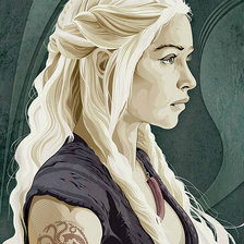 Схема вышивки «дени поп-арт»